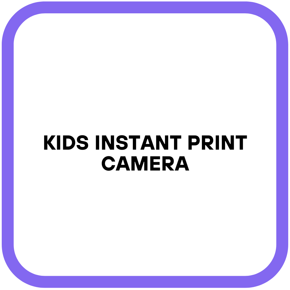 Kids Instant Print Camera