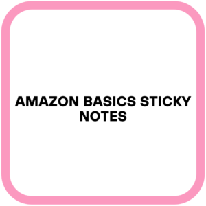 Amazon Basics Sticky Notes