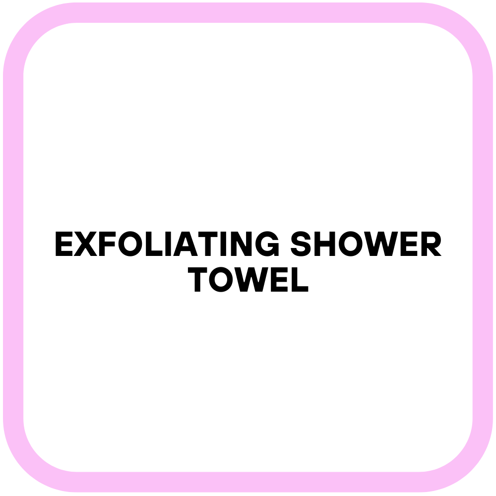 Exfoliating Shower Towel
