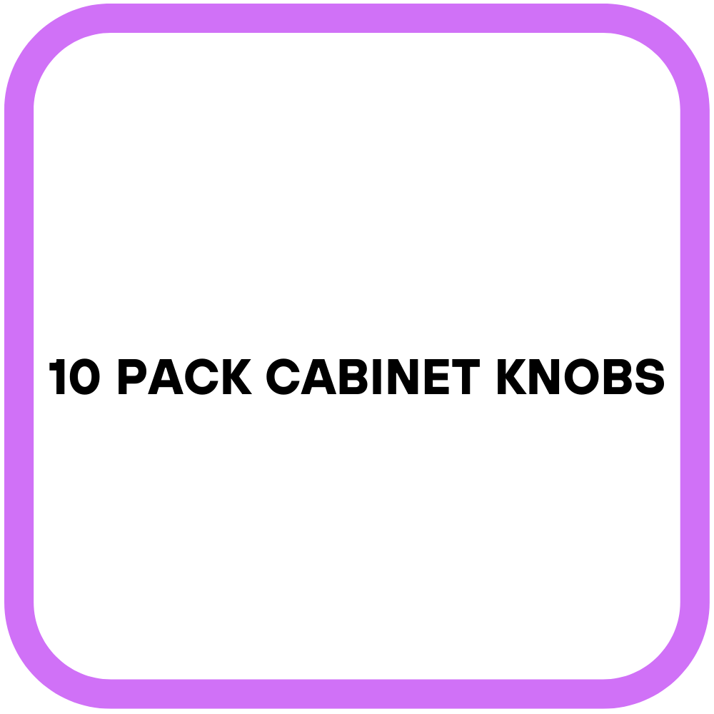 10 Pack Cabinet Knobs