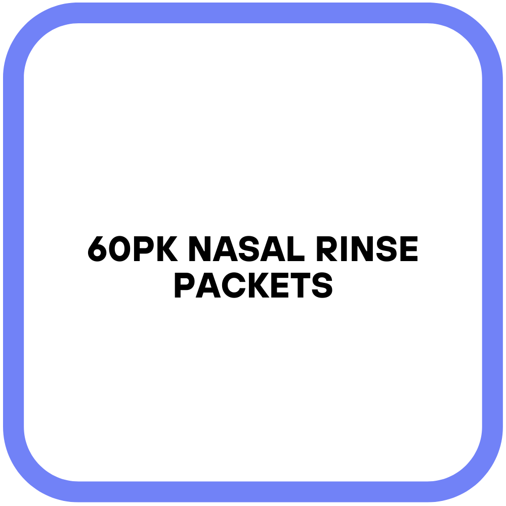 60PK Nasal Rinse Packets