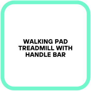 Walking Pad Treadmill with Handle Bar