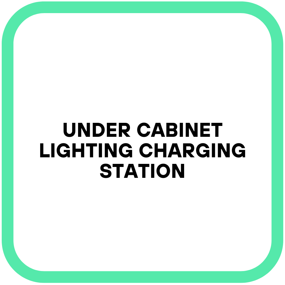 Under Cabinet Lighting Charging Station