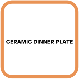 Ceramic Dinner Plate