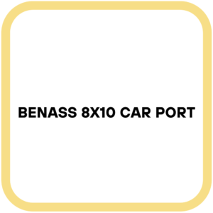 Benass 8x10 Car Port