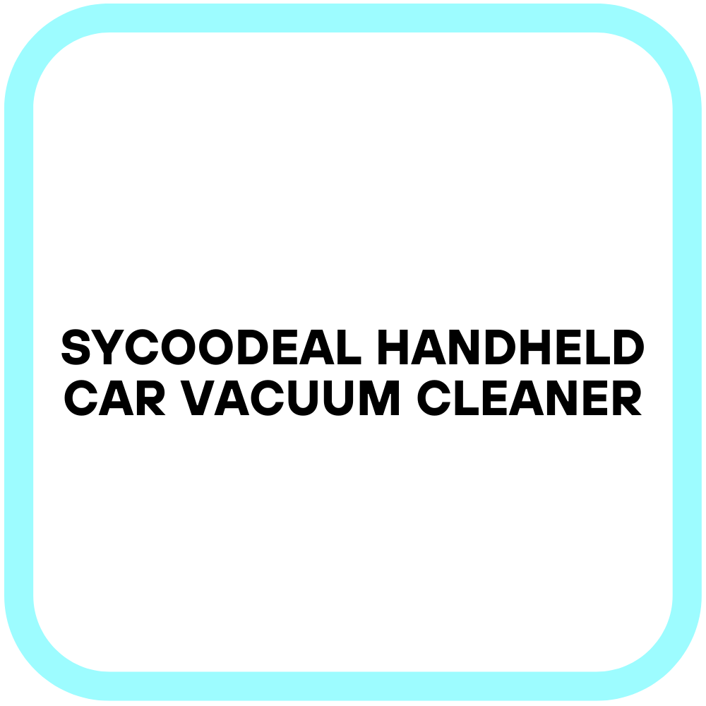 Sycoodeal Handheld Car Vacuum Cleaner
