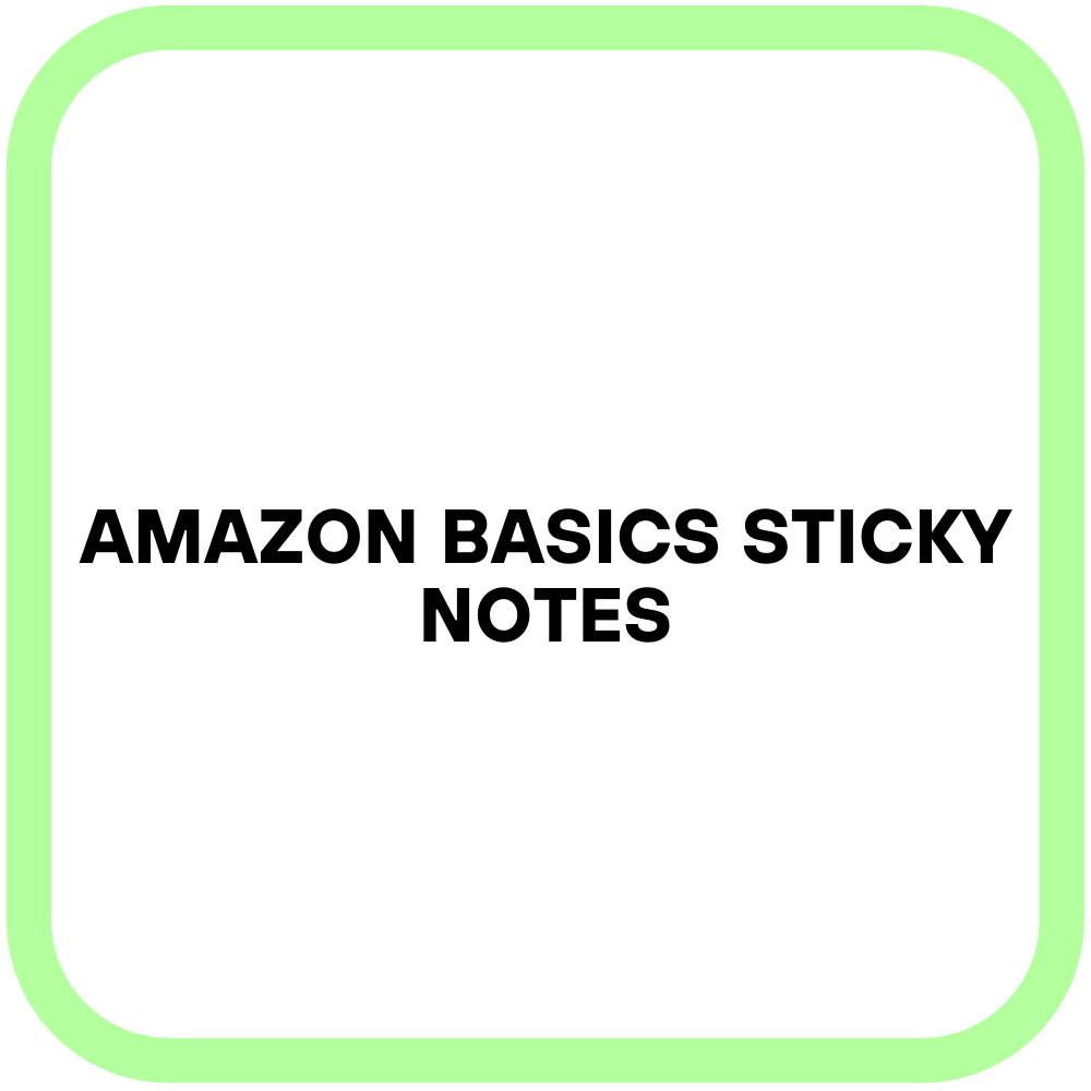 Amazon Basics Sticky Notes