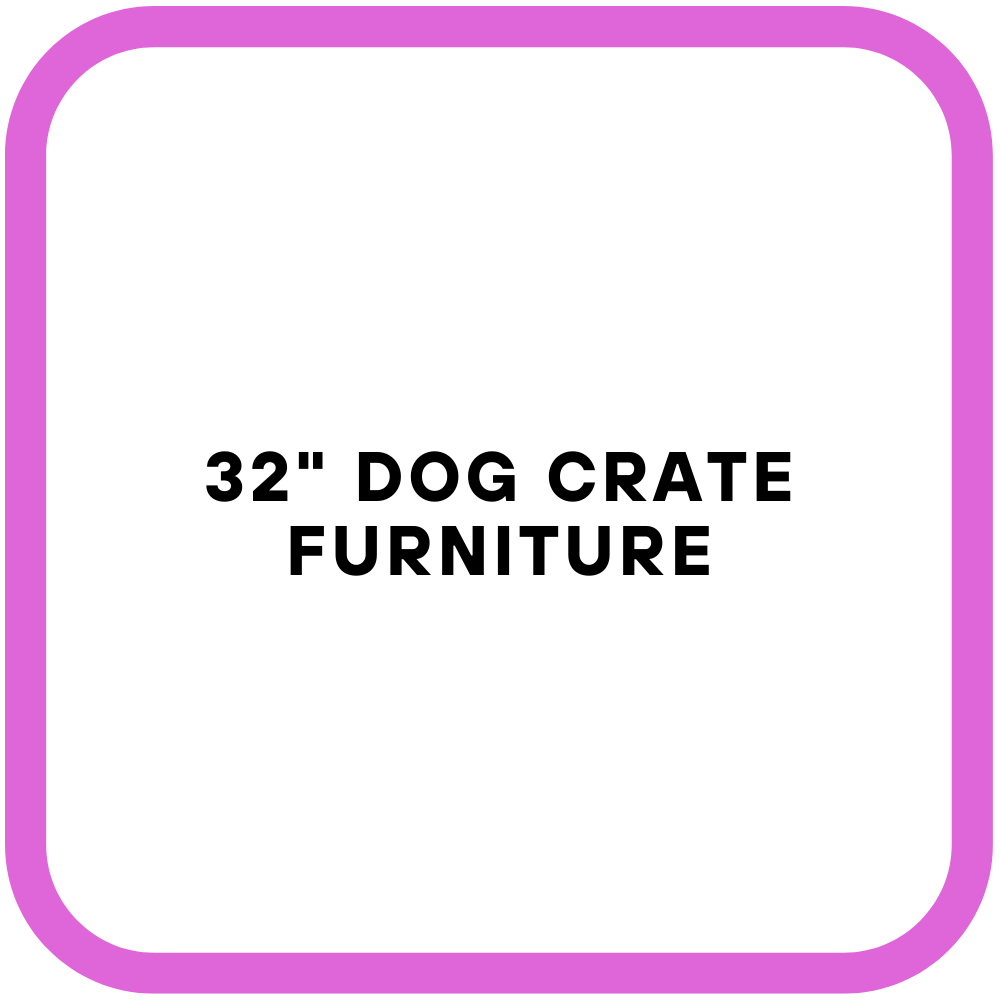 32" Dog Crate Furniture