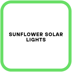 Sunflower Solar Lights