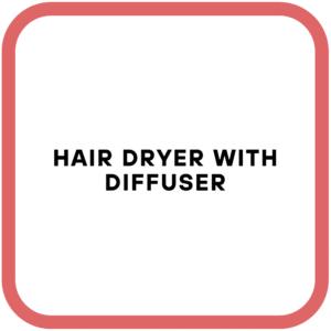 Hair Dryer With Diffuser