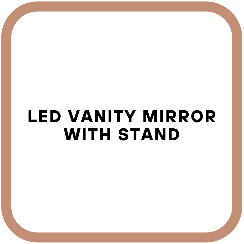 LED Vanity Mirror with Stand