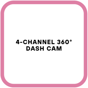 4-Channel 360° Dash cam