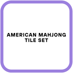 American Mahjong Tile Set