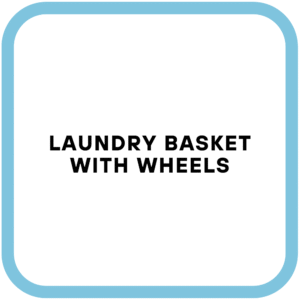 Laundry basket with Wheels