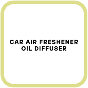 Car Air Freshener Oil Diffuser