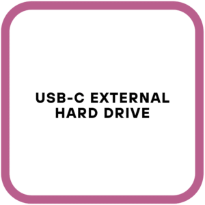 USB-C External Hard Drive