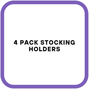 4 Pack Stocking Holders