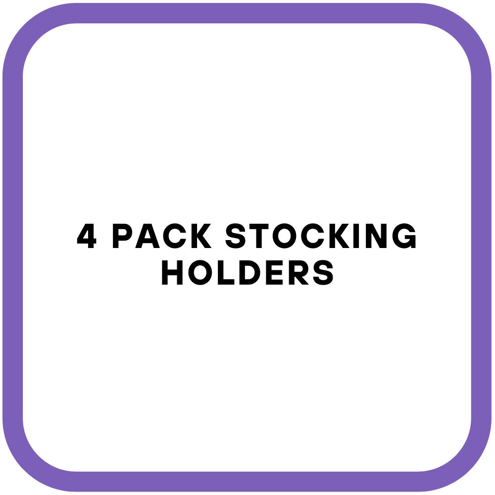 4 Pack Stocking Holders