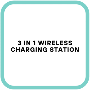 3 in 1 Wireless Charging Station