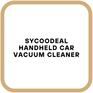 Sycoodeal Handheld Car Vacuum Cleaner