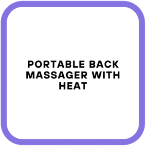 Portable Back Massager with Heat