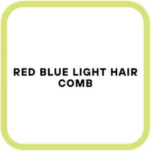 Red Blue Light Hair Comb