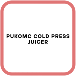 Pukomc Cold Press Juicer