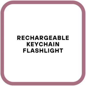 Rechargeable Keychain Flashlight
