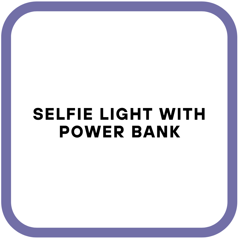 Selfie Light with Power Bank