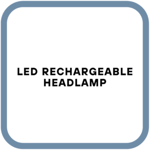 LED Rechargeable Headlamp
