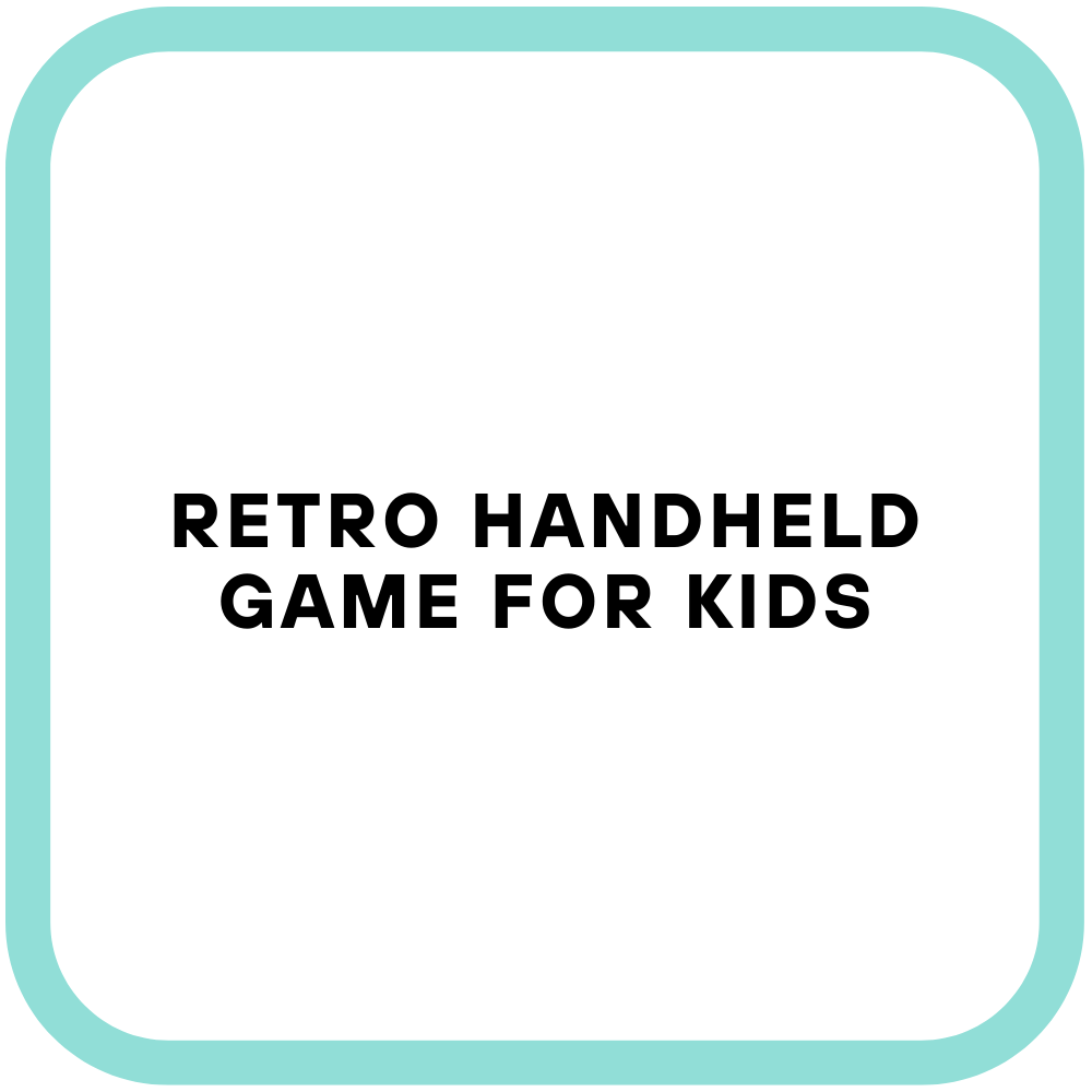 Retro Handheld Game for Kids