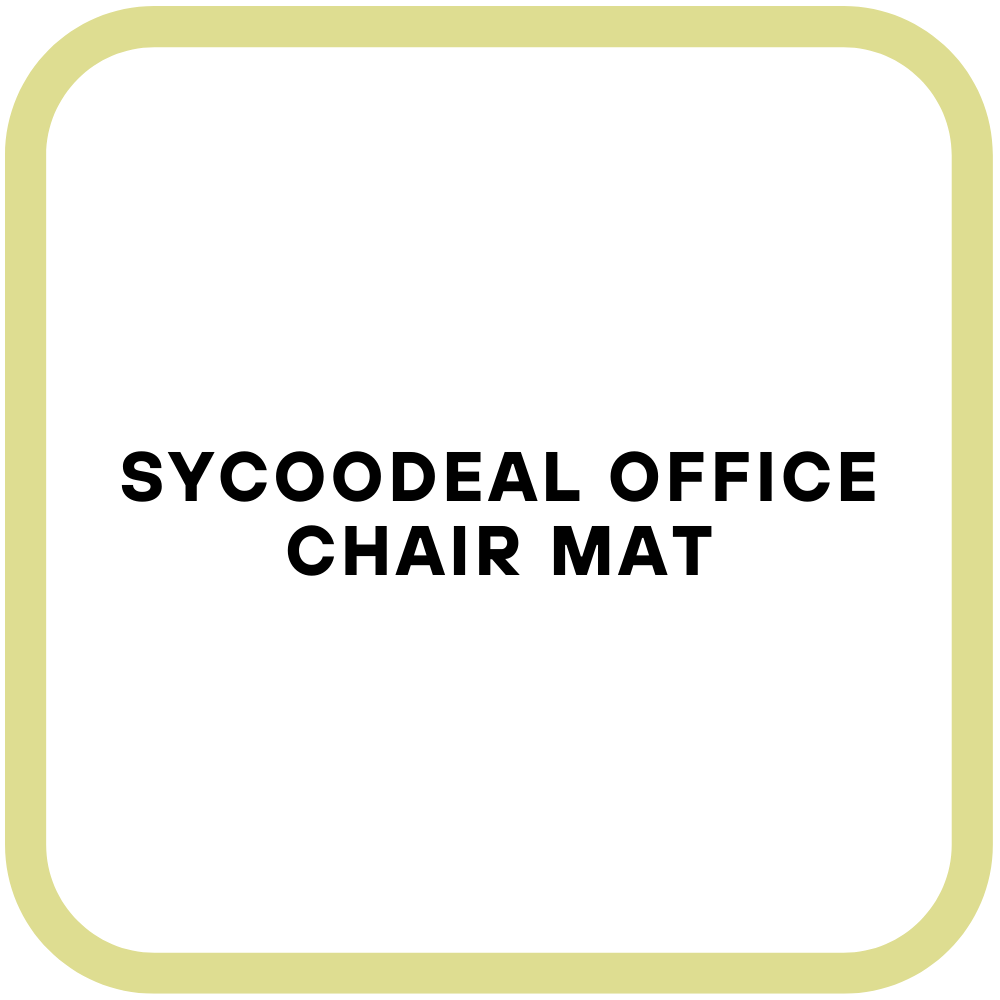 Sycoodeal Office Chair Mat