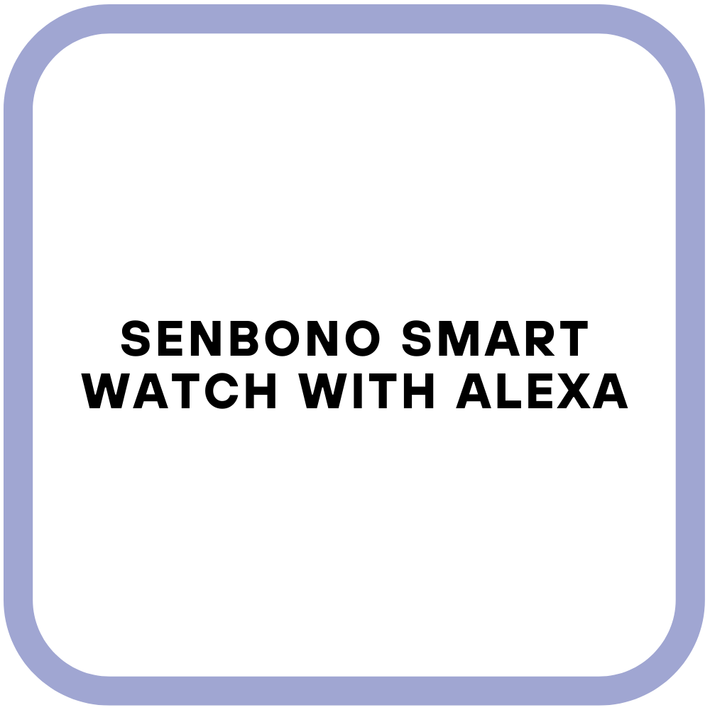 Senbono Smart Watch With Alexa