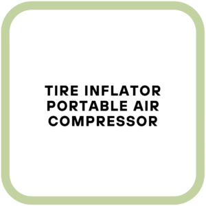 Tire Inflator Portable Air Compressor