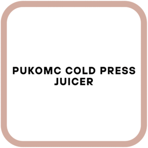 Pukomc Cold Press Juicer