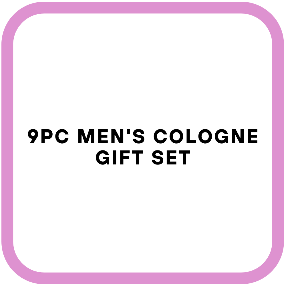 9pc Men's Cologne Gift Set