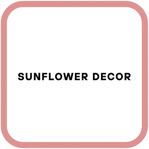 Sunflower Decor