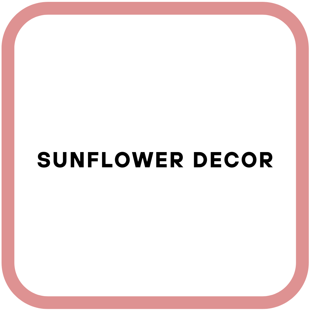 Sunflower Decor