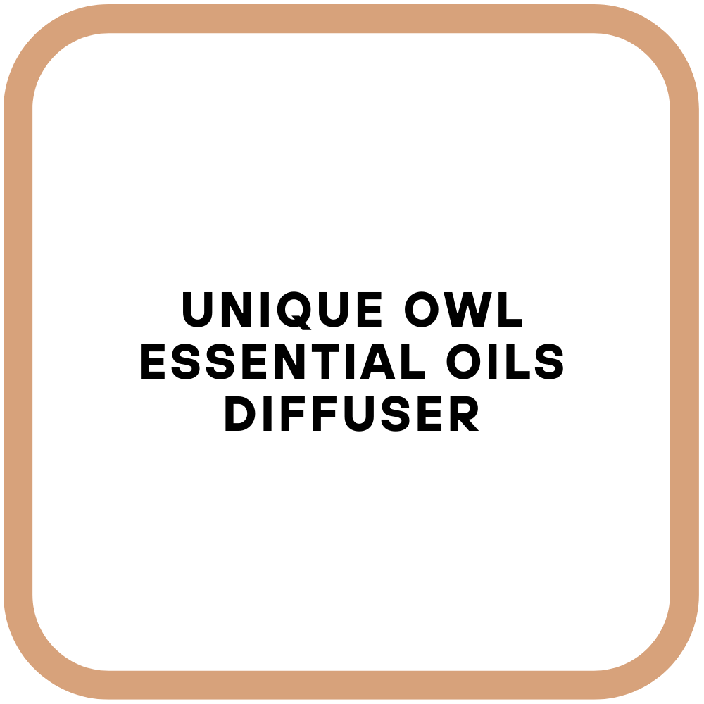 Unique Owl Essential Oils Diffuser