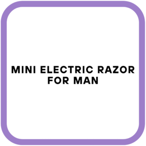 Mini Electric Razor for Man
