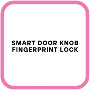 Smart Door Knob Fingerprint Lock