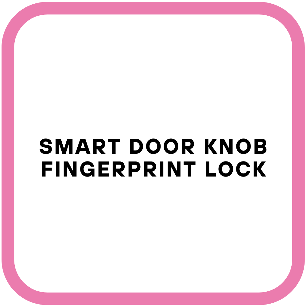 Smart Door Knob Fingerprint Lock