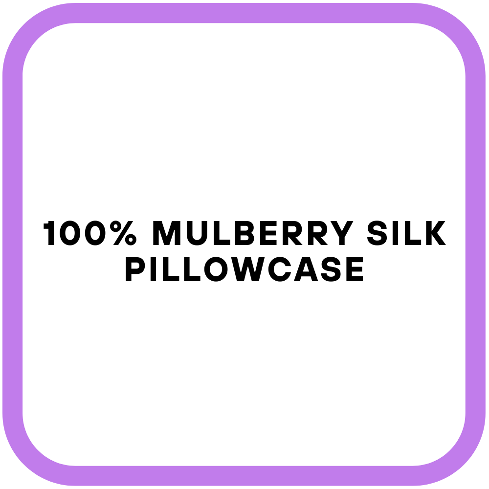 100% Mulberry Silk Pillowcase