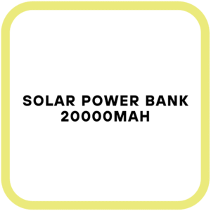 Solar Power Bank 20000mAh