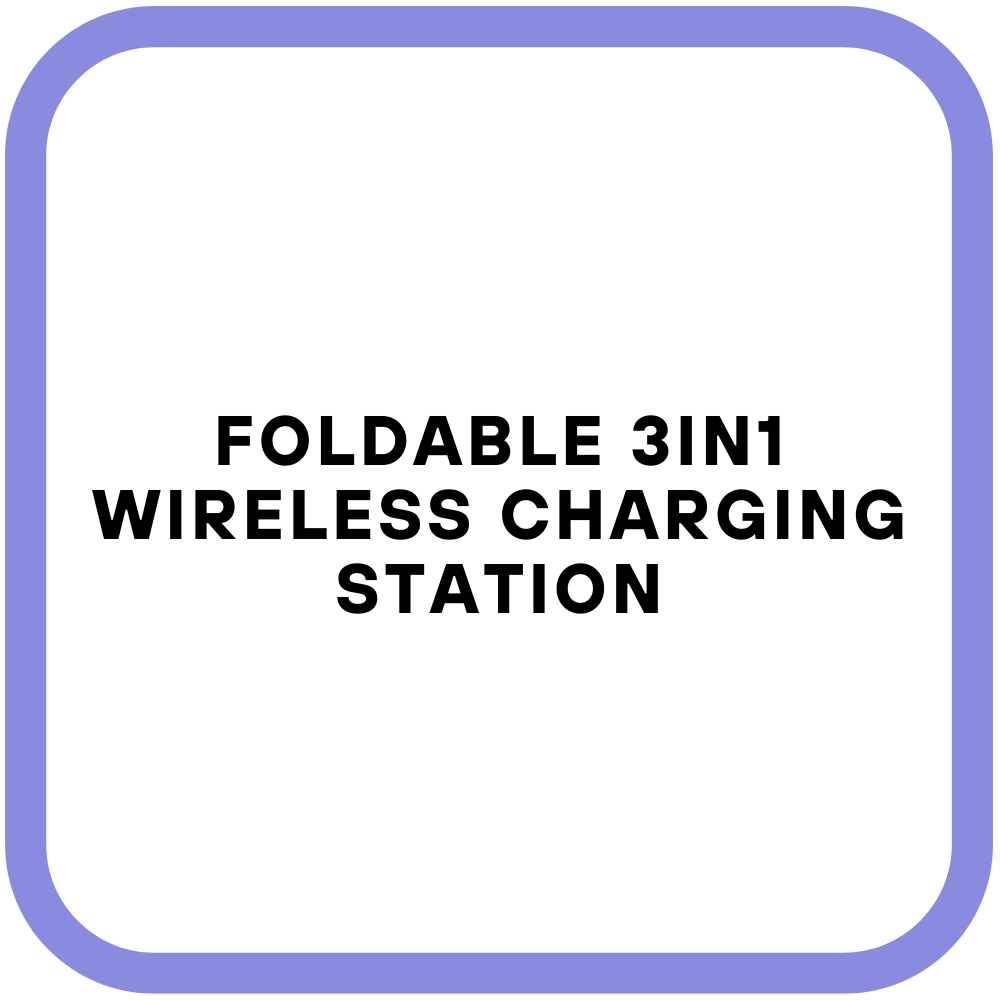 Foldable 3in1 Wireless Charging Station