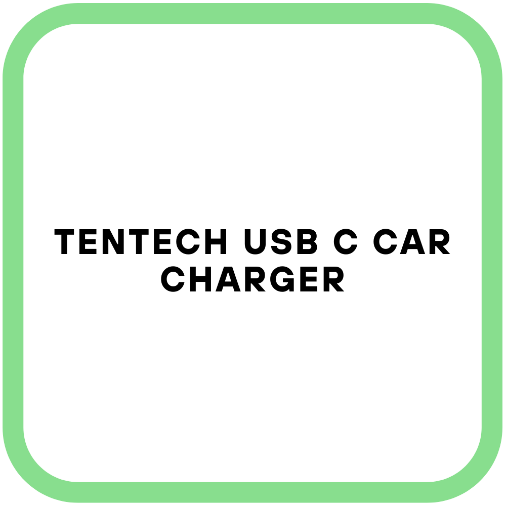 TENTECH USB C Car Charger