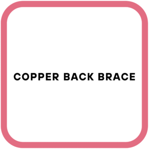 Copper Back Brace