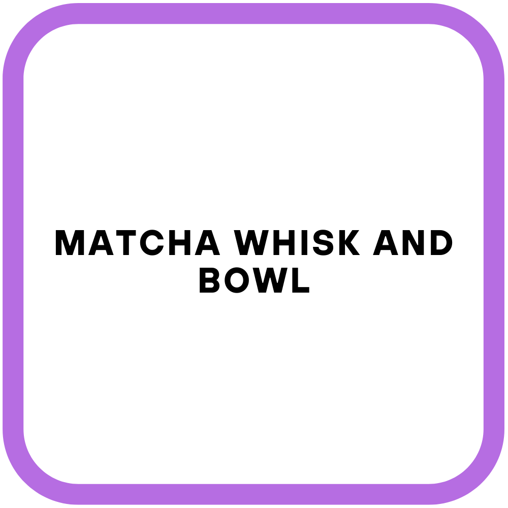 Matcha Whisk and Bowl
