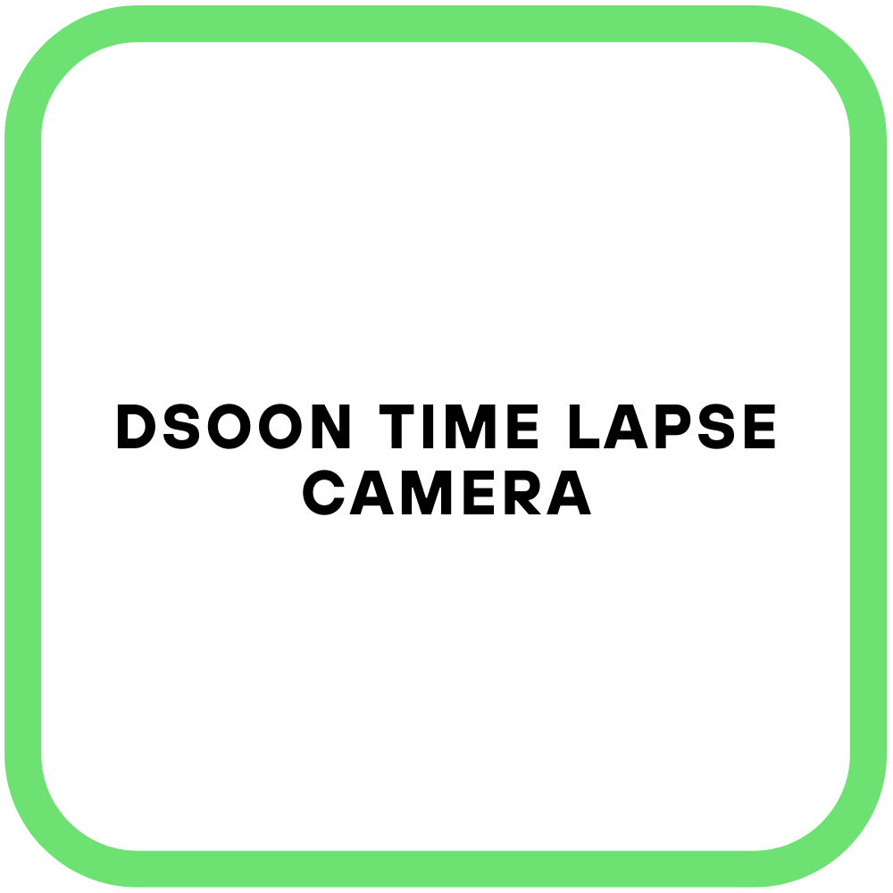 Dsoon Time Lapse Camera