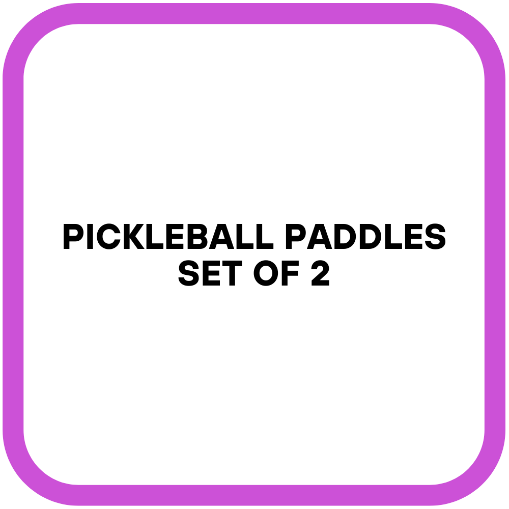 Pickleball Paddles Set of 2